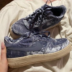 Purple Nike Air Force 1s